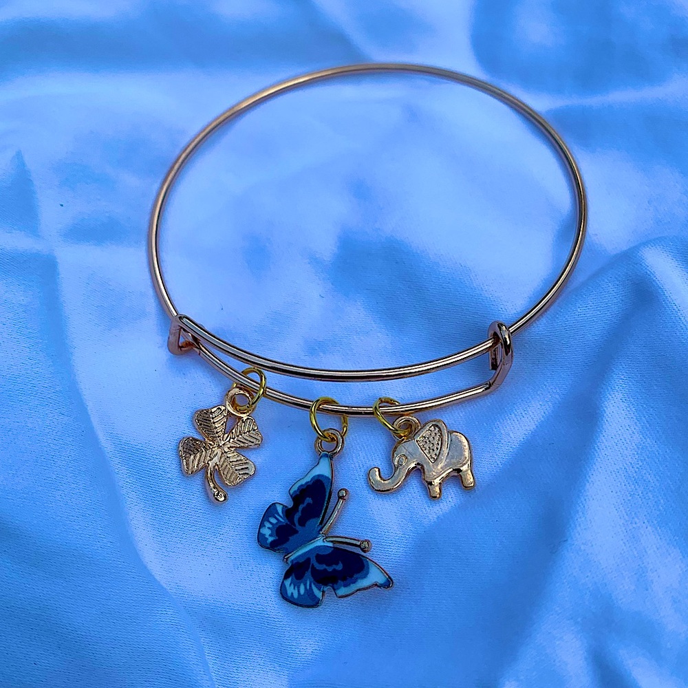 Brand New! Handmade! Adjustable Charm Bracelet